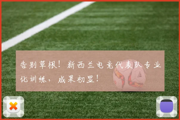 告别草根！新西兰电竞代表队专业化训练，成果初显！