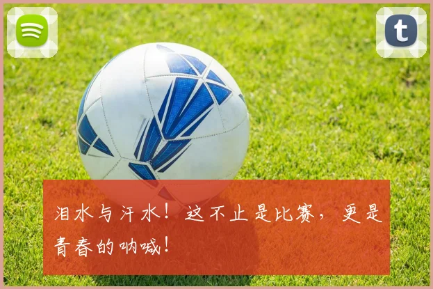 泪水与汗水!这不止是比赛,更是青春的呐喊!